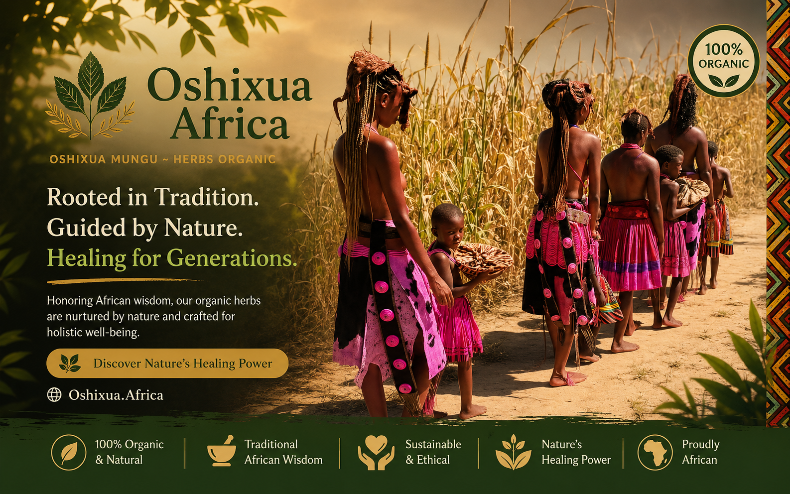 Oshixua Africa - Rooted in Tradition, Guided by Nature, Healing for Generations